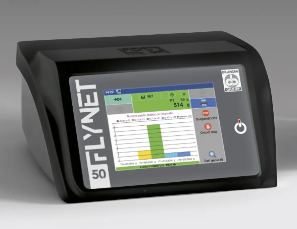 Flynet50 Control System — Controllo peso integrato per linee moderne